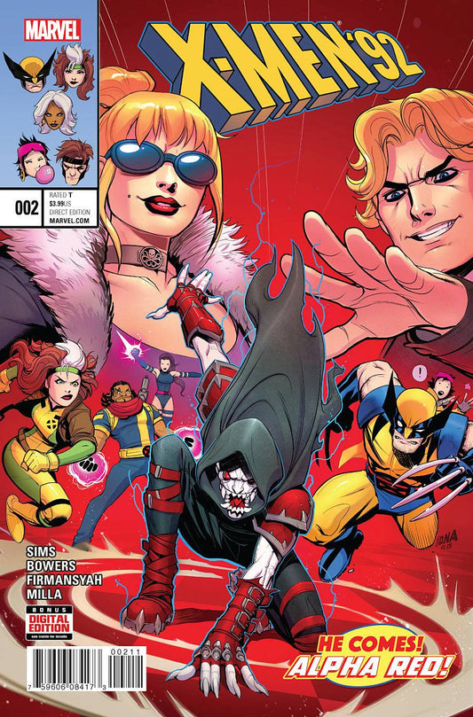 X-MEN 92 #2 COVER
