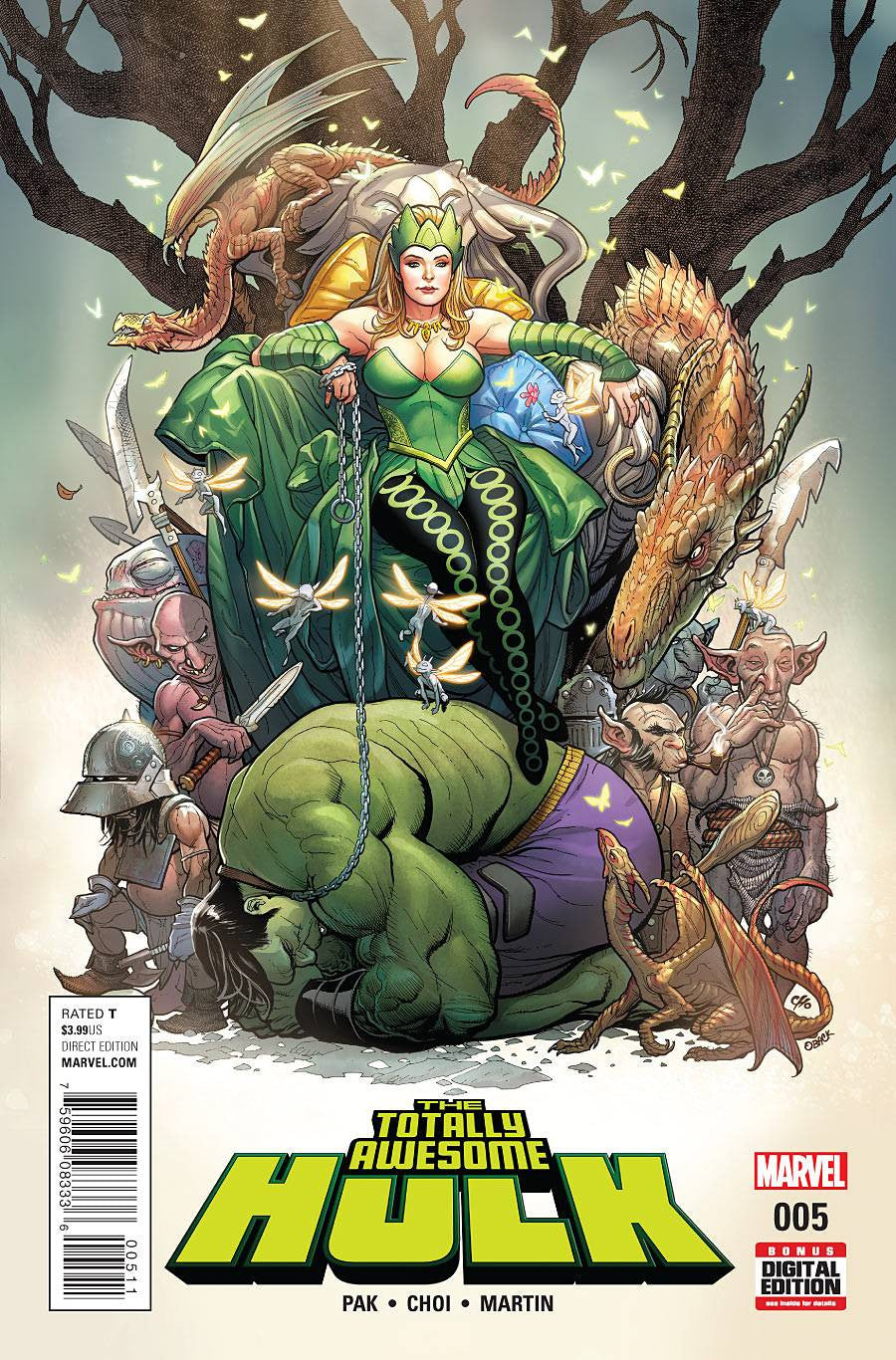 TOTALLY AWESOME HULK #5 COVER