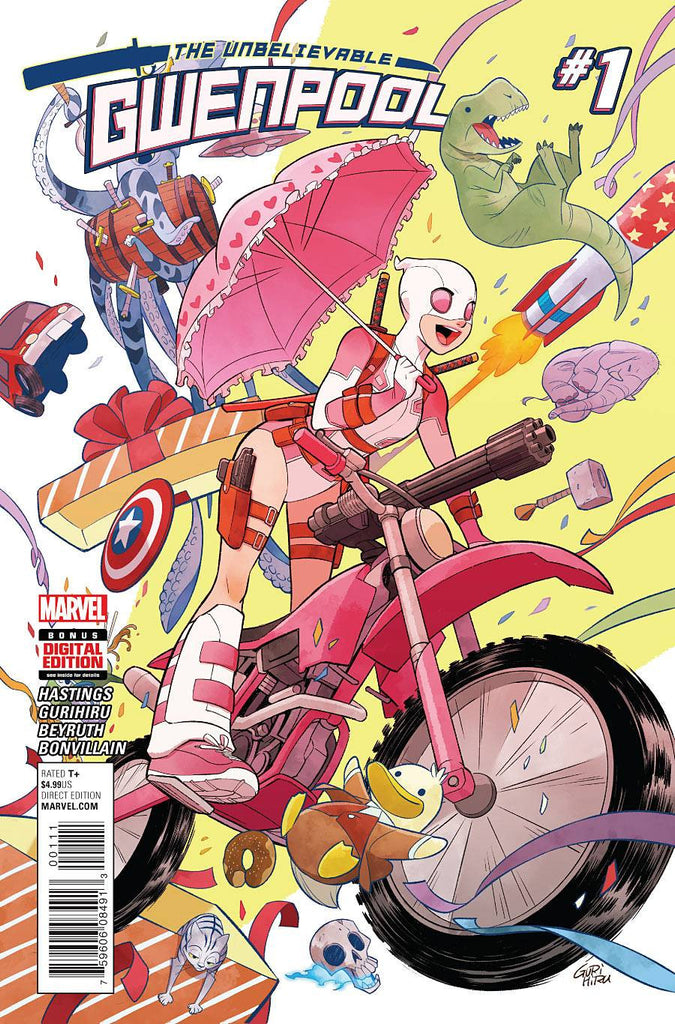 GWENPOOL #1 COVER