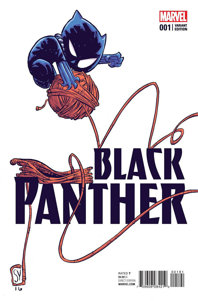 BLACK PANTHER #1 YOUNG VAR COVER