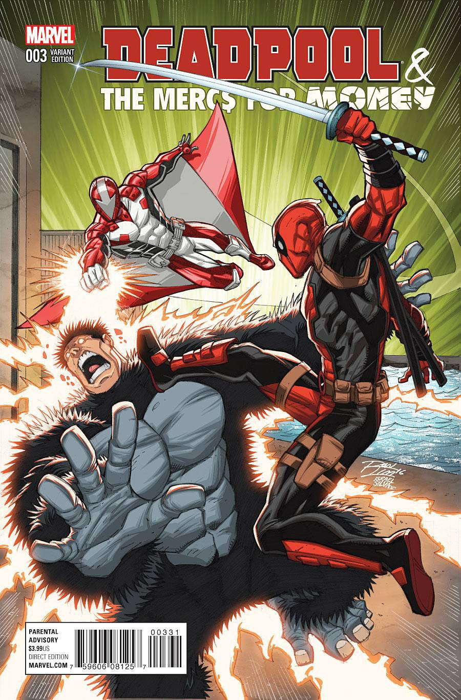 DEADPOOL MERCS FOR MONEY #3 (OF 5) LIM VAR COVER