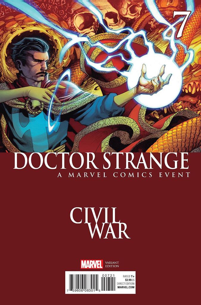 DOCTOR STRANGE #7 STEVENS CIVIL WAR VAR COVER