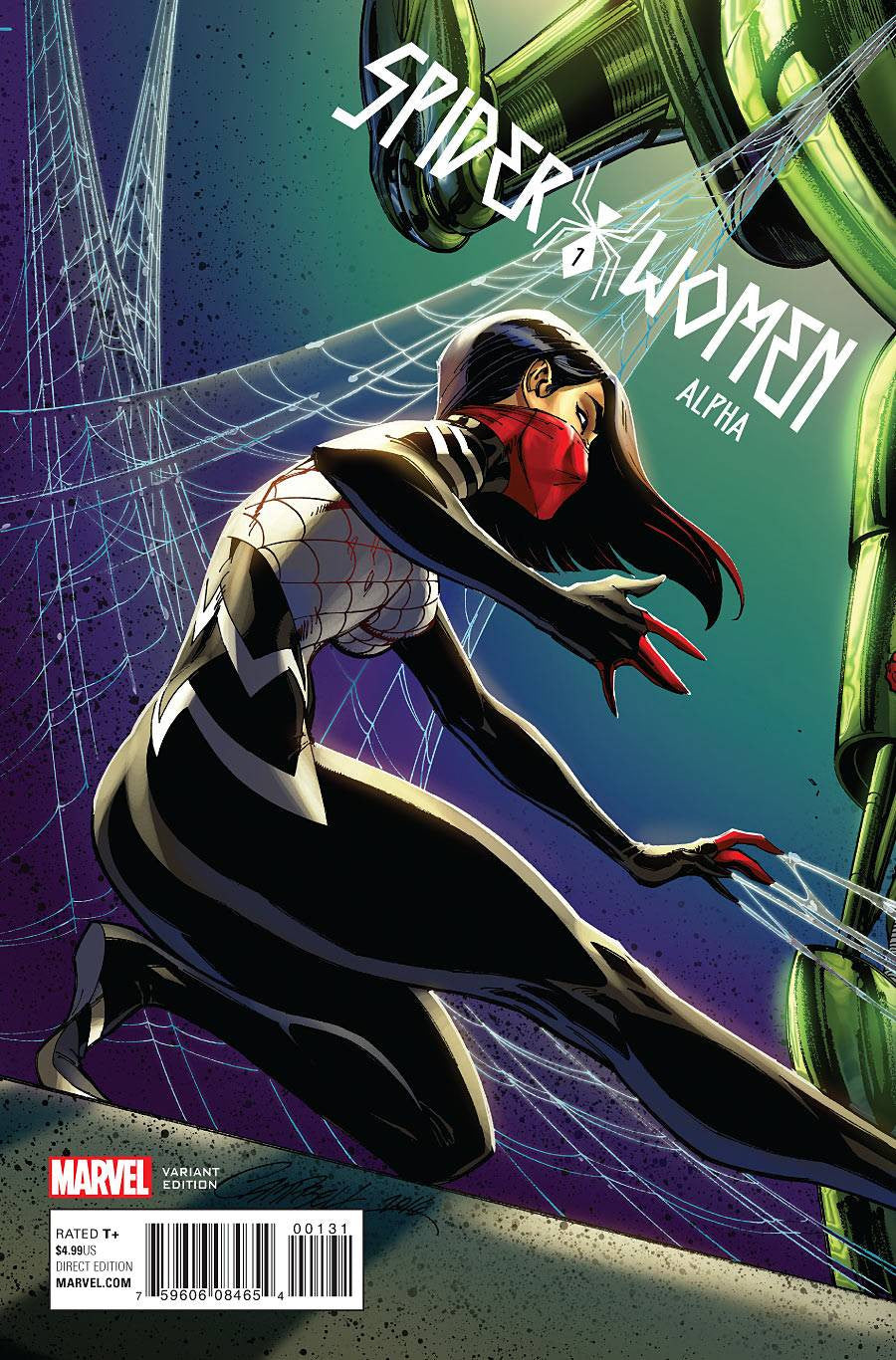 SPIDER-WOMEN ALPHA #1 CAMPBELL CONNECTING A VAR SWO COVER