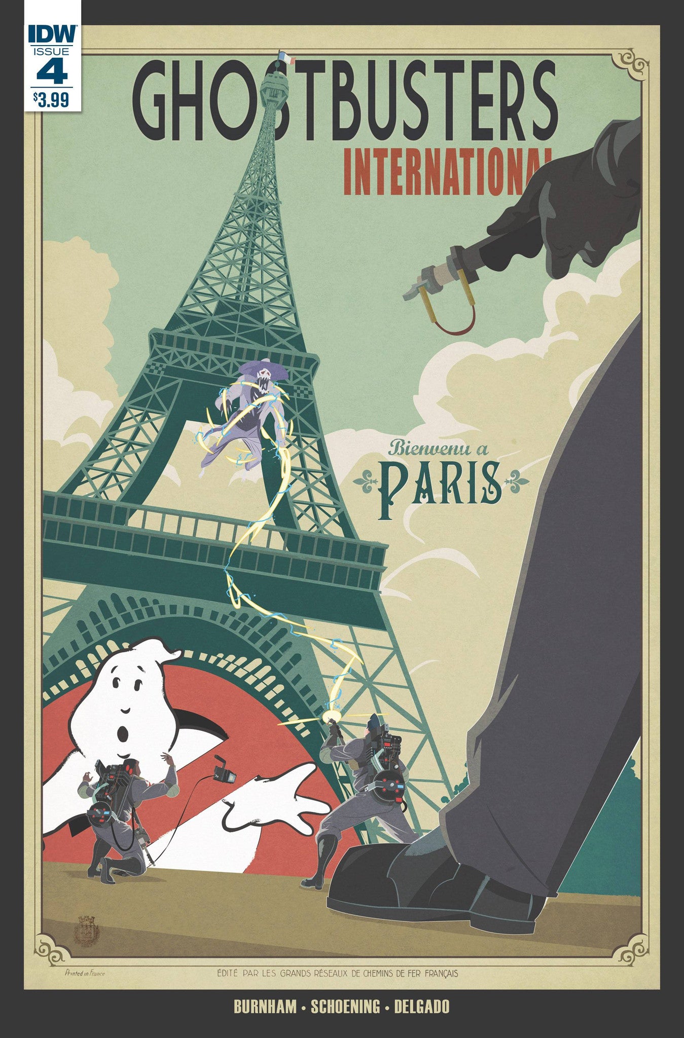 GHOSTBUSTERS INTERNATIONAL #4(OF 4) COVER