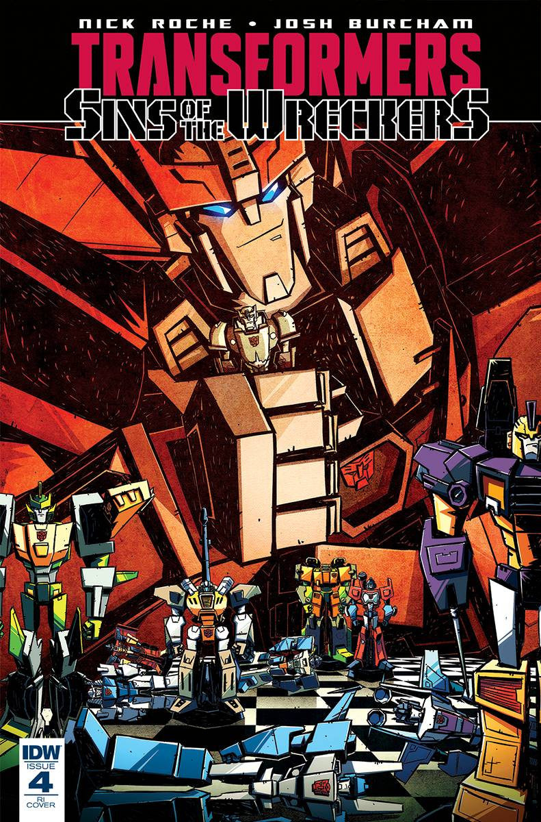 TRANSFORMERS SINS OF WRECKERS #4 (OF 5) 10 COPY INCV COVER