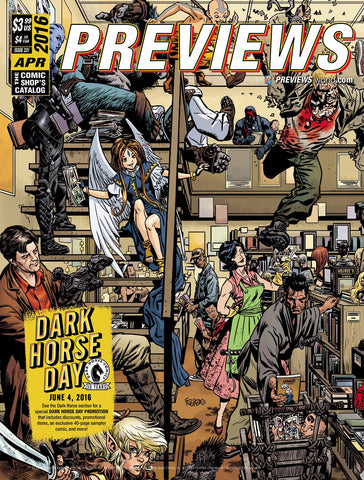 PREVIEWS #331 APRIL 2016 (NET) COVER