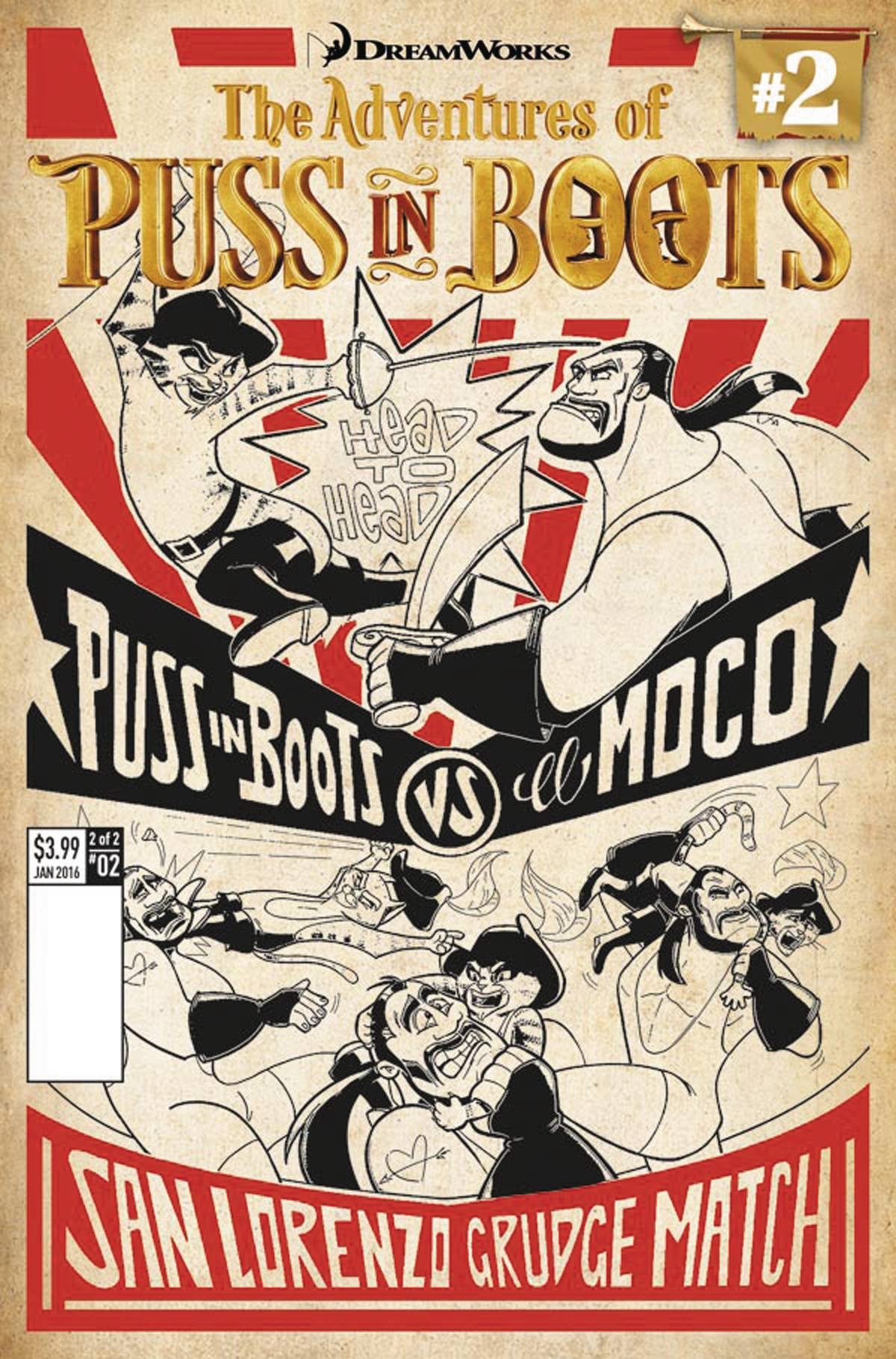 PUSS IN BOOTS #2 (OF 4) CVR B COVER