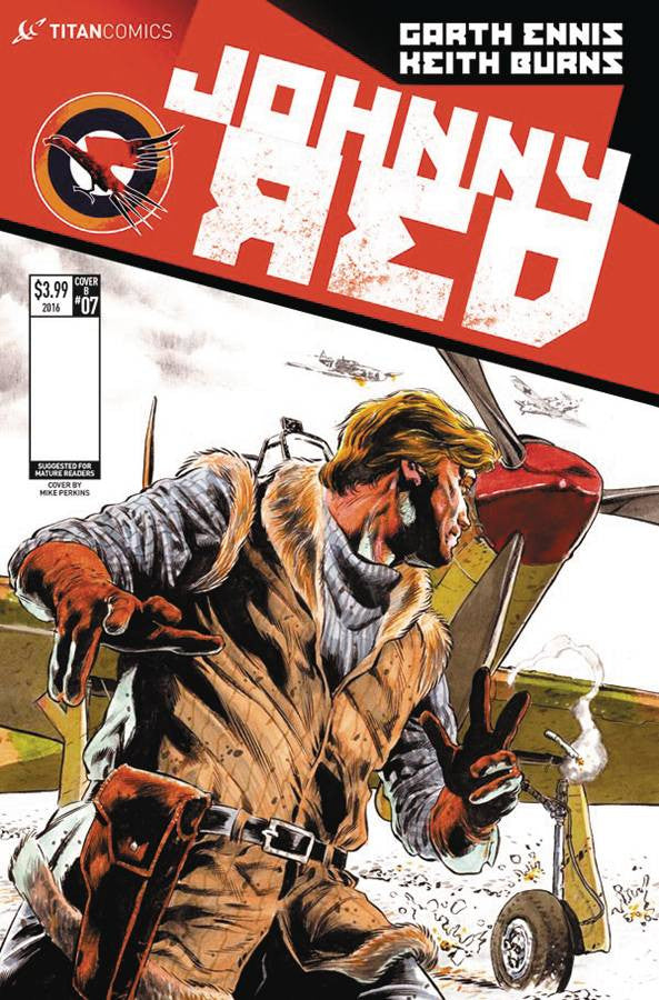 JOHNNY RED #7 (OF 8) CVR A PERKINS COVER