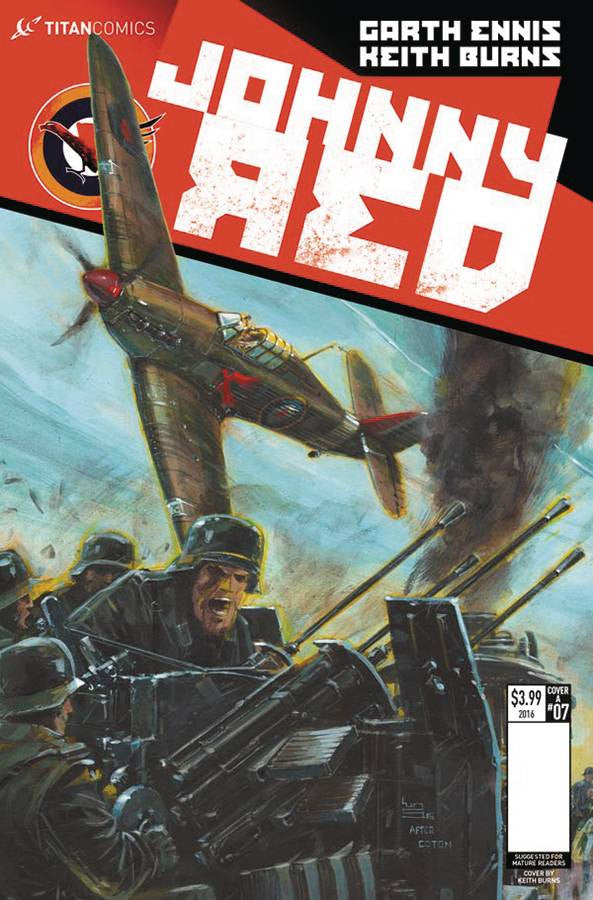 JOHNNY RED #7 (OF 8) CVR B BURNS (MR) COVER