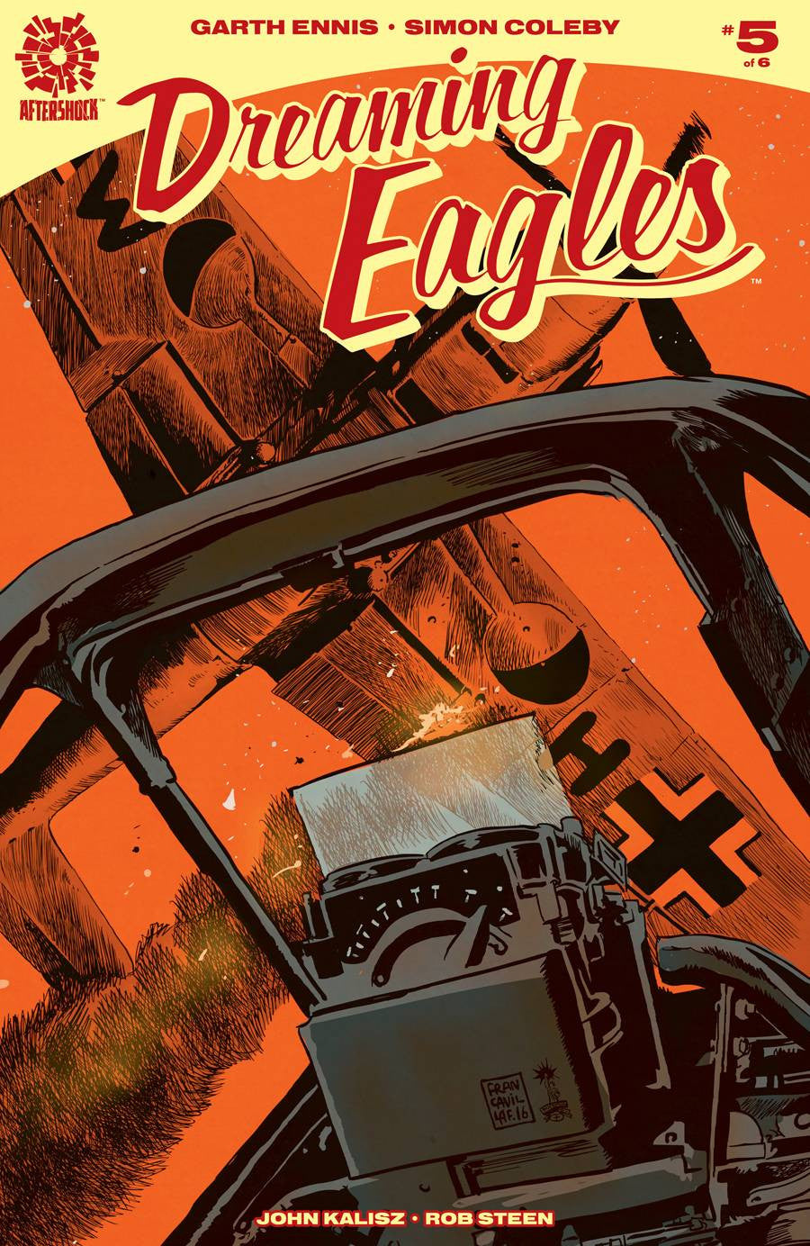 DREAMING EAGLES #5 (MR) COVER