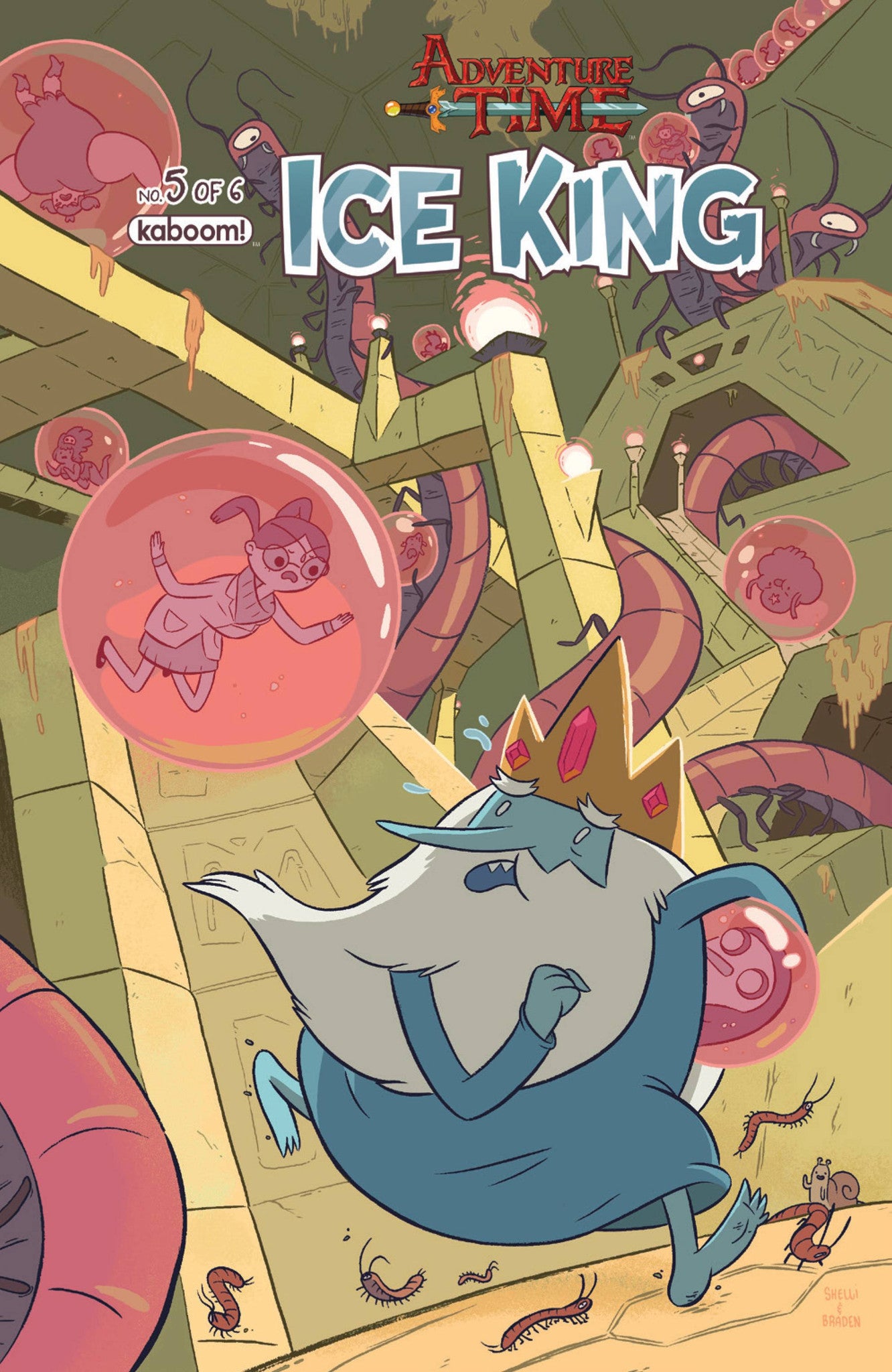 ADVENTURE TIME ICE KING #5 COVER