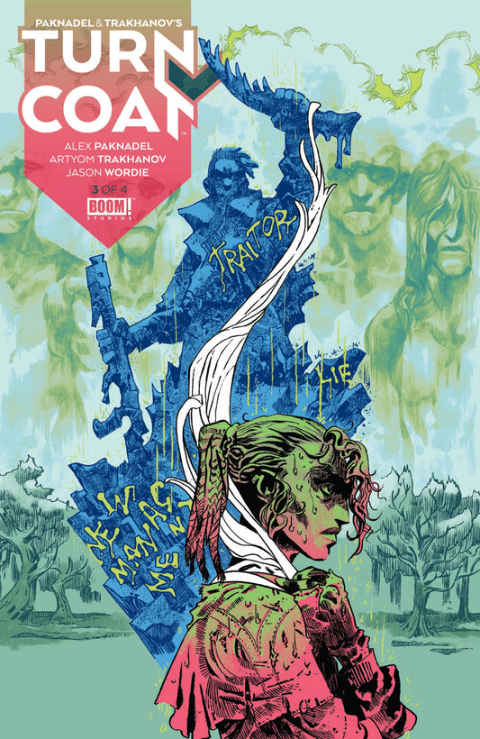 PAKNADEL & TRAKHANOV TURNCOAT#3 COVER