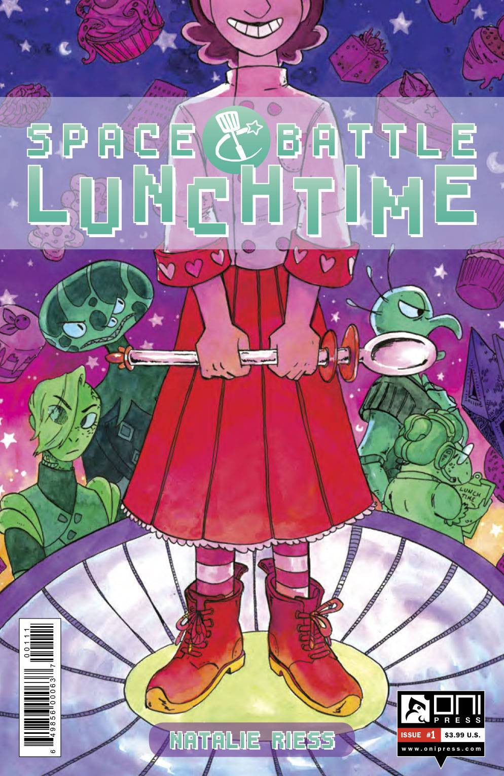 SPACE BATTLE LUNCHTIME #1 (OF8) COVER