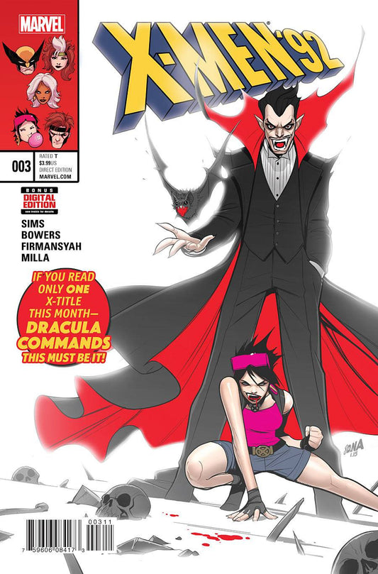 X-MEN 92 #3 COVER