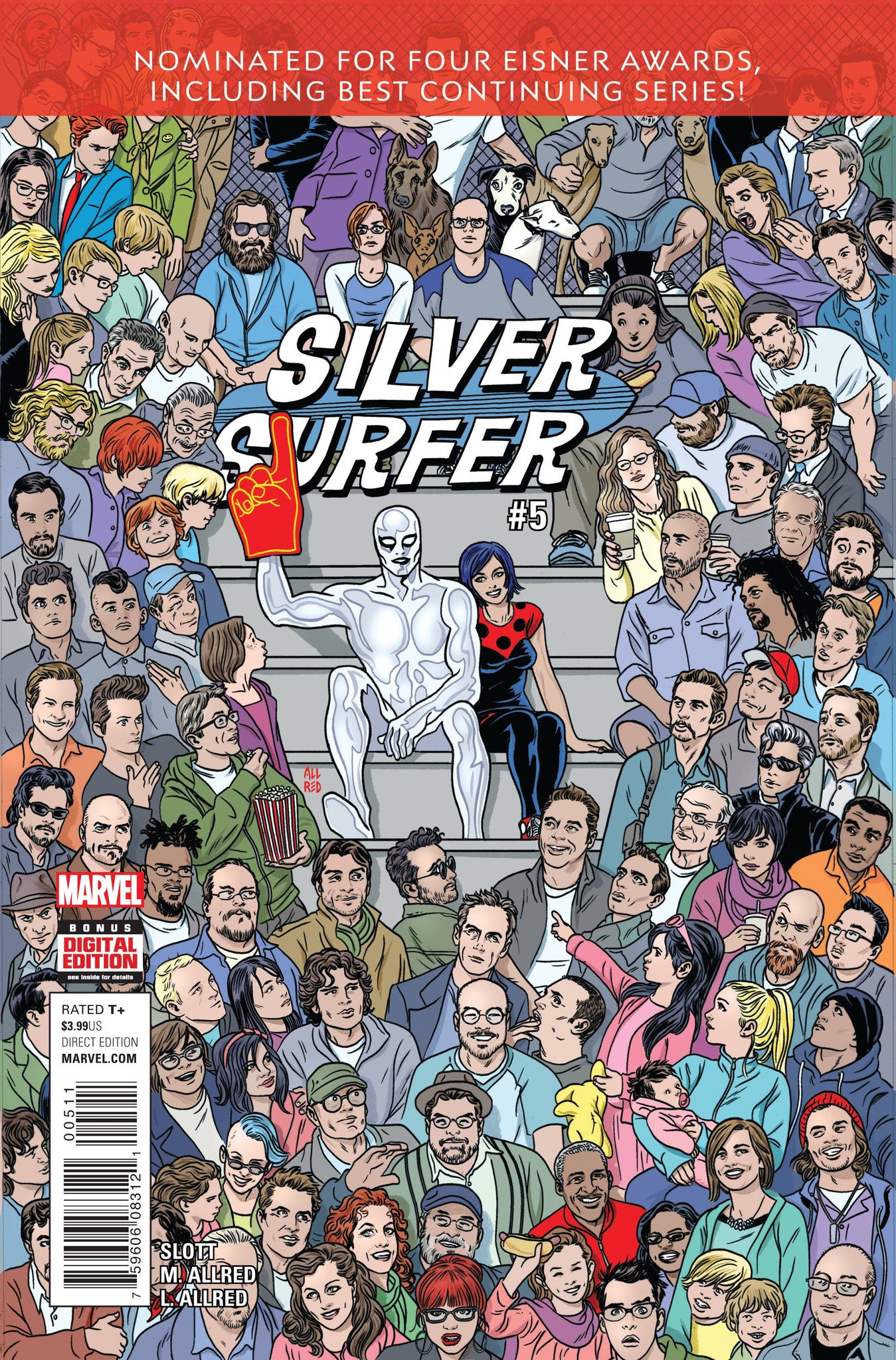 SILVER SURFER #5 COVER