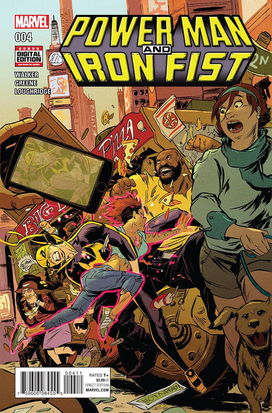 POWER MAN AND IRON FIST #4 COVER