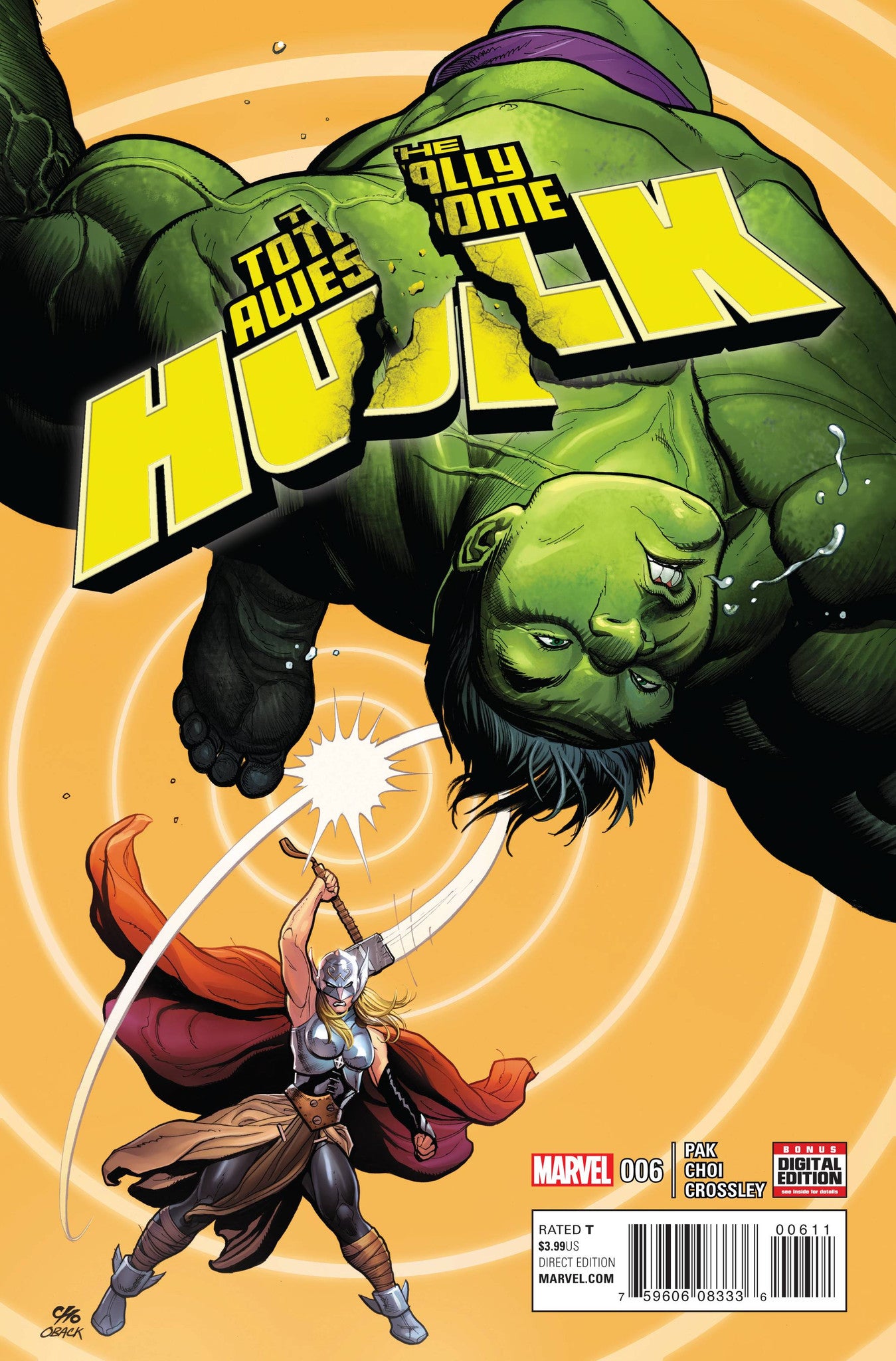 TOTALLY AWESOME HULK #6 COVER