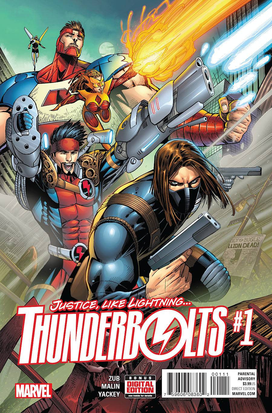 THUNDERBOLTS #1 COVER