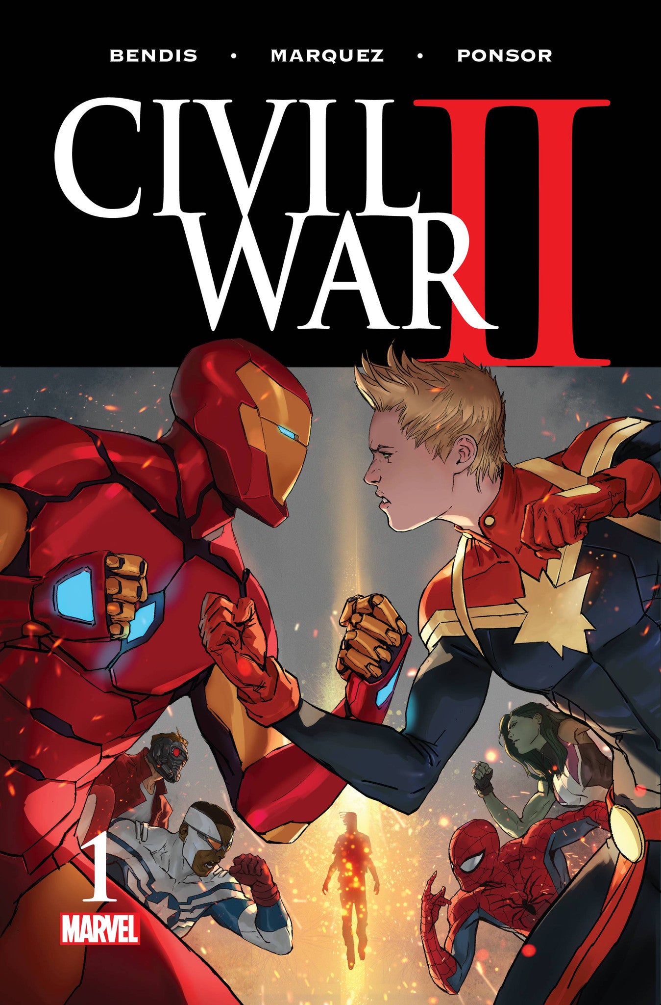CIVIL WAR II #1 (OF 8) COVER