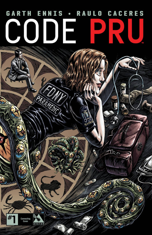 CODE PRU #1 & #2 CONNECTING CVR SET (MR) COVER