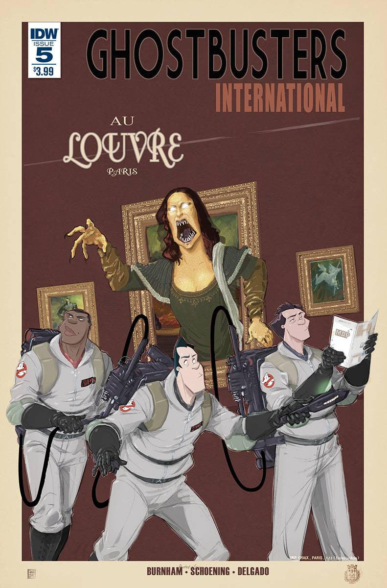 GHOSTBUSTERS INTERNATIONAL #5 COVER