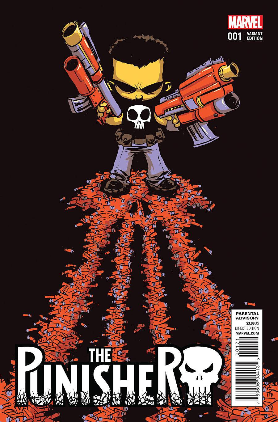 PUNISHER #1 YOUNG VAR COVER