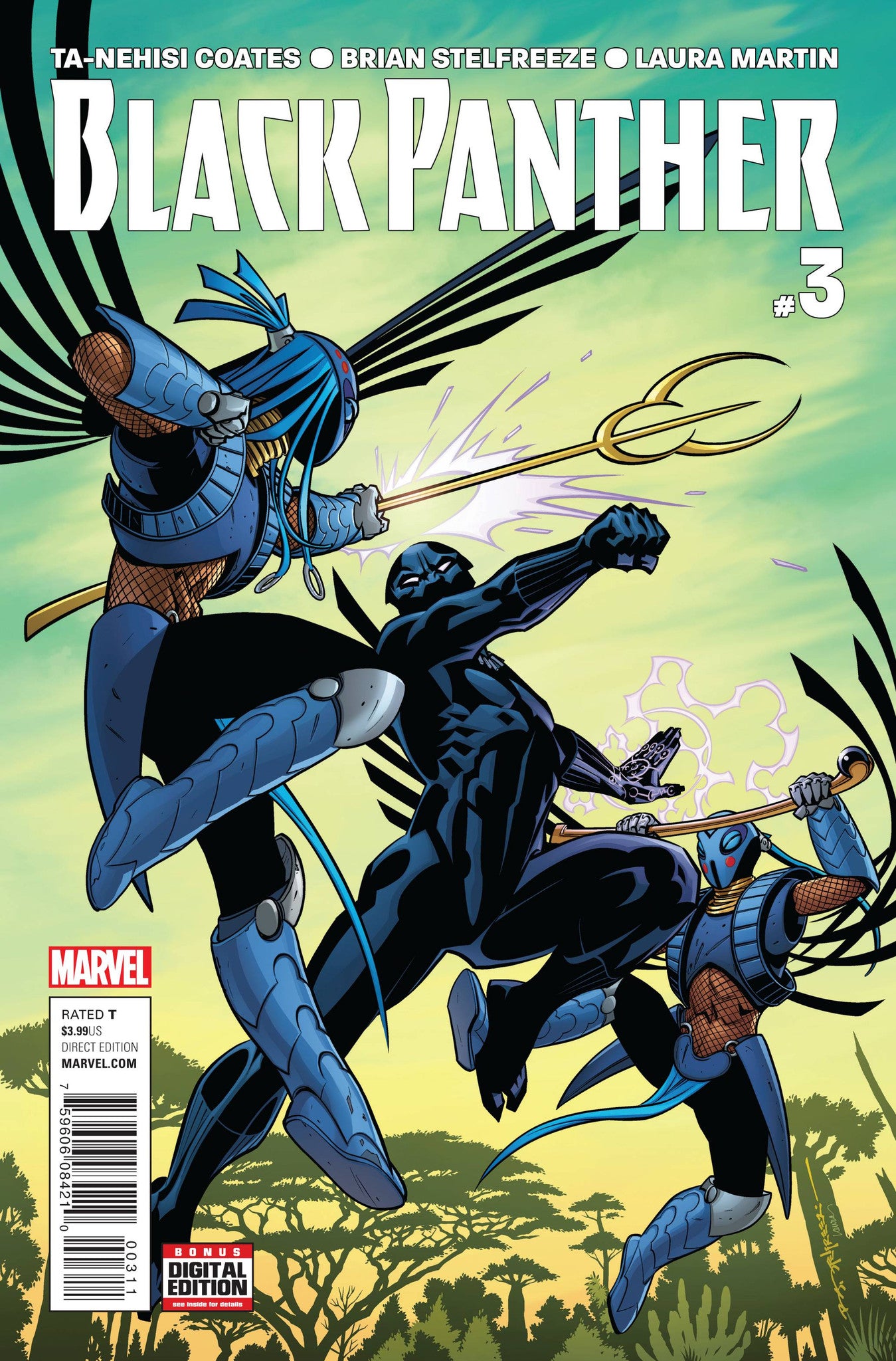 BLACK PANTHER #3 COVER