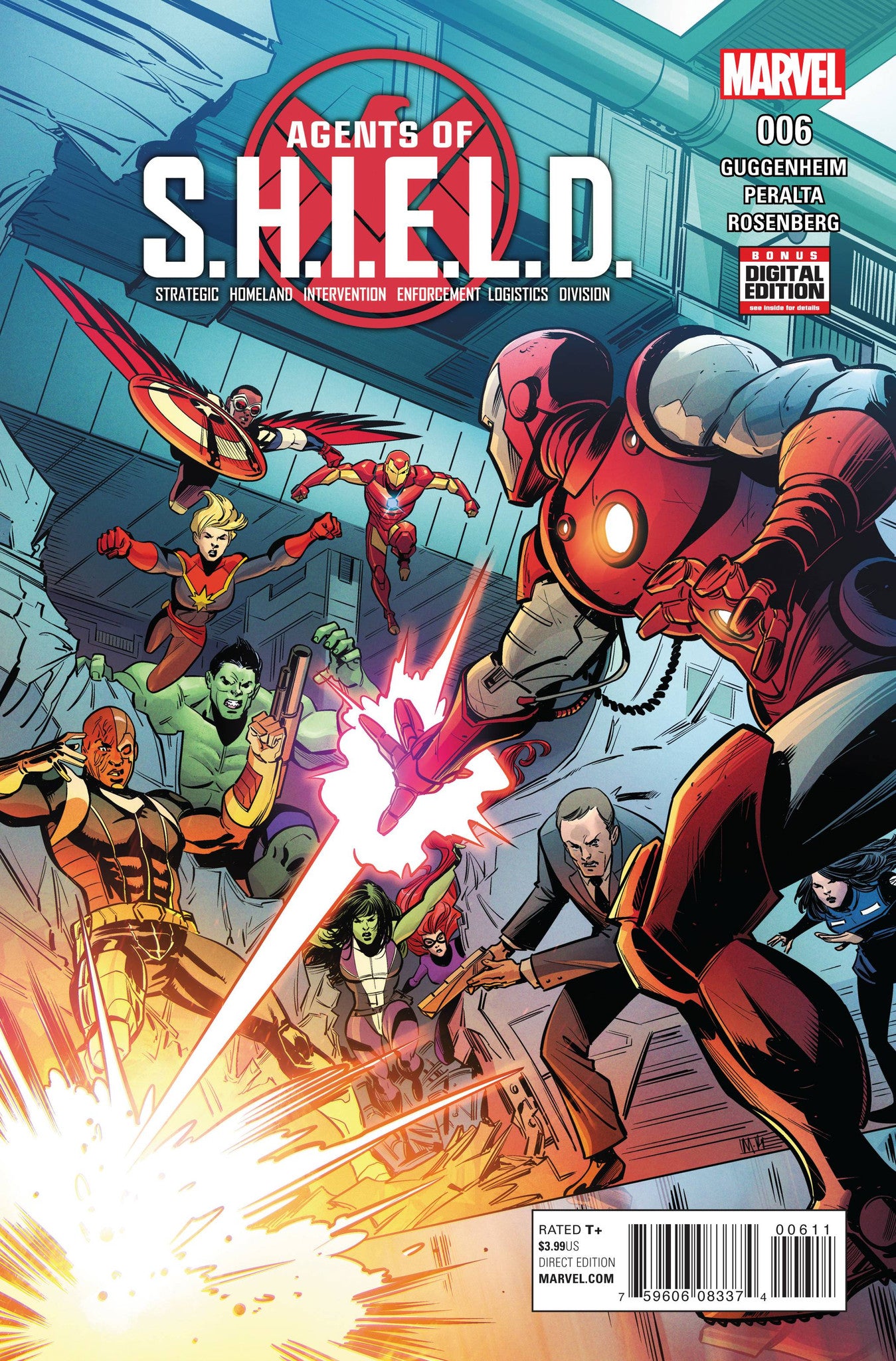 AGENTS OF SHIELD #6 COVER