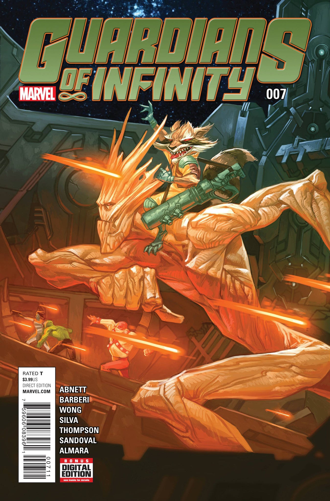 GUARDIANS OF INFINITY #7 COVER