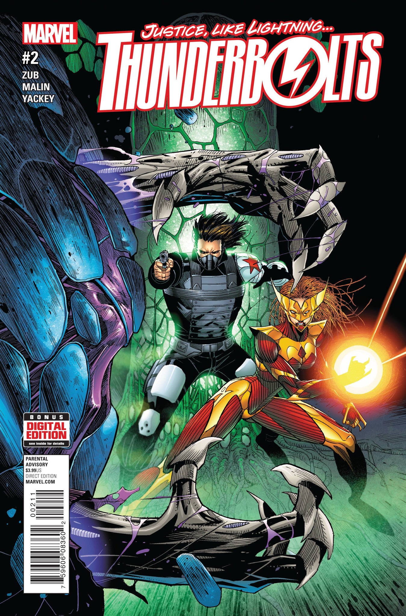 THUNDERBOLTS #2 COVER