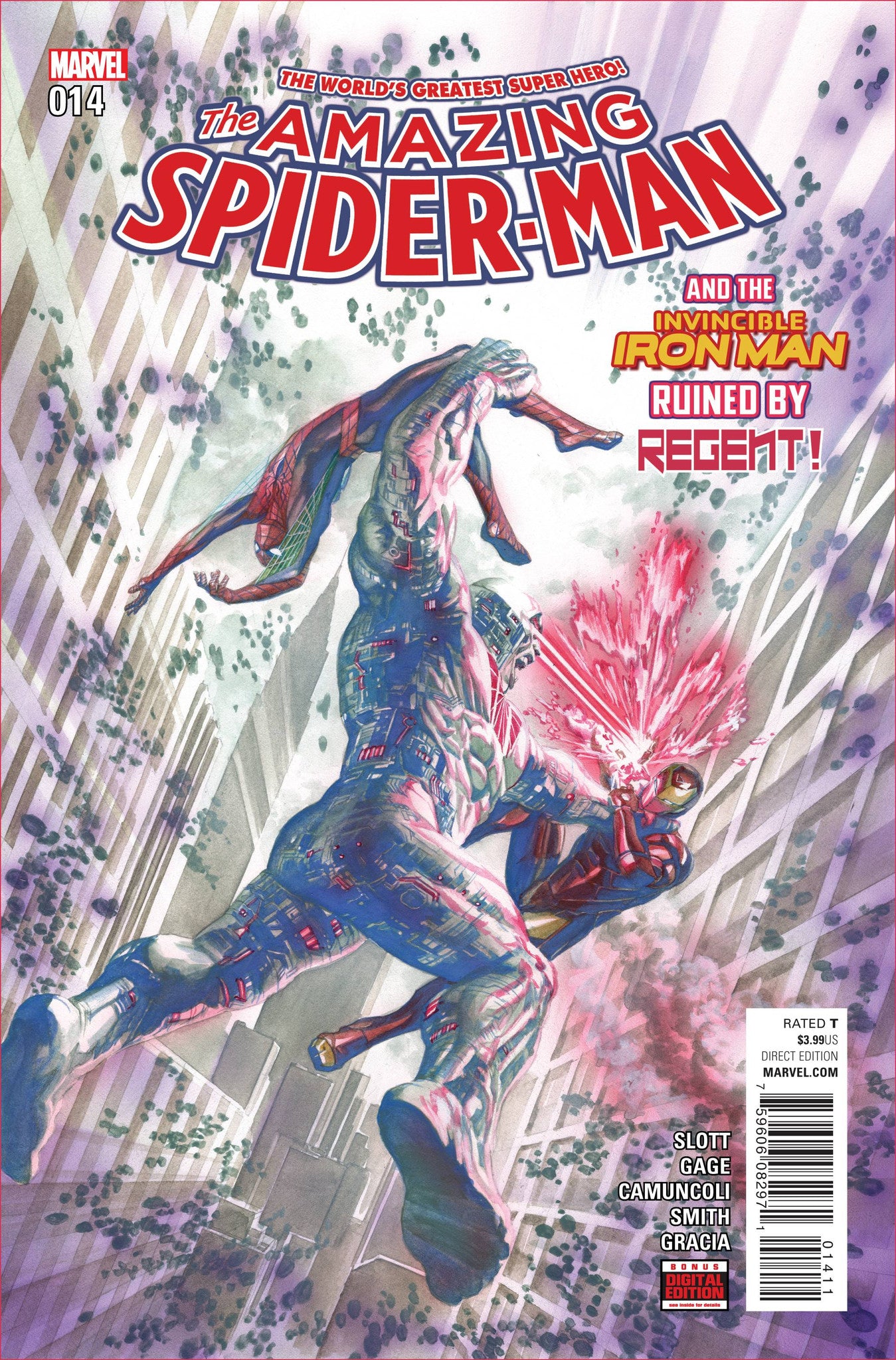 AMAZING SPIDER-MAN #14 COVER