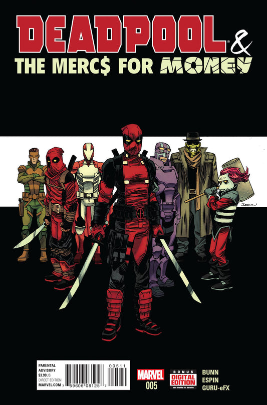 DEADPOOL MERCS FOR MONEY #5 (OF 5) COVER