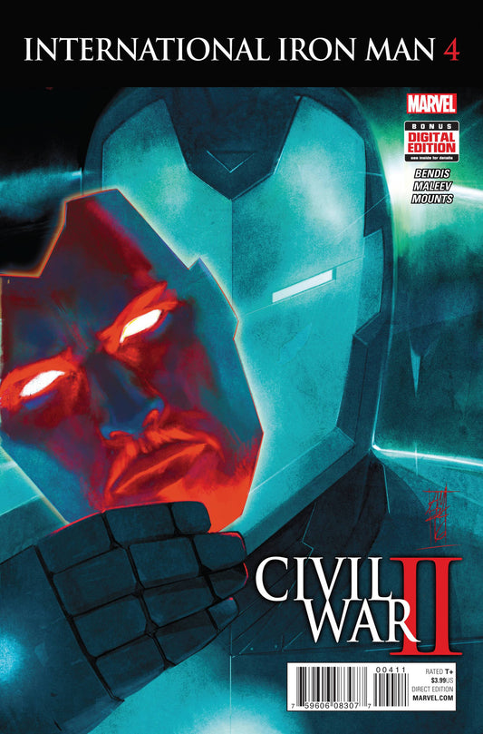 INTERNATIONAL IRON MAN #4 COVER