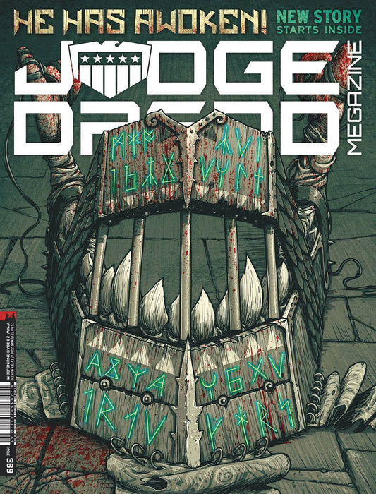 JUDGE DREDD MEGAZINE #373 COVER