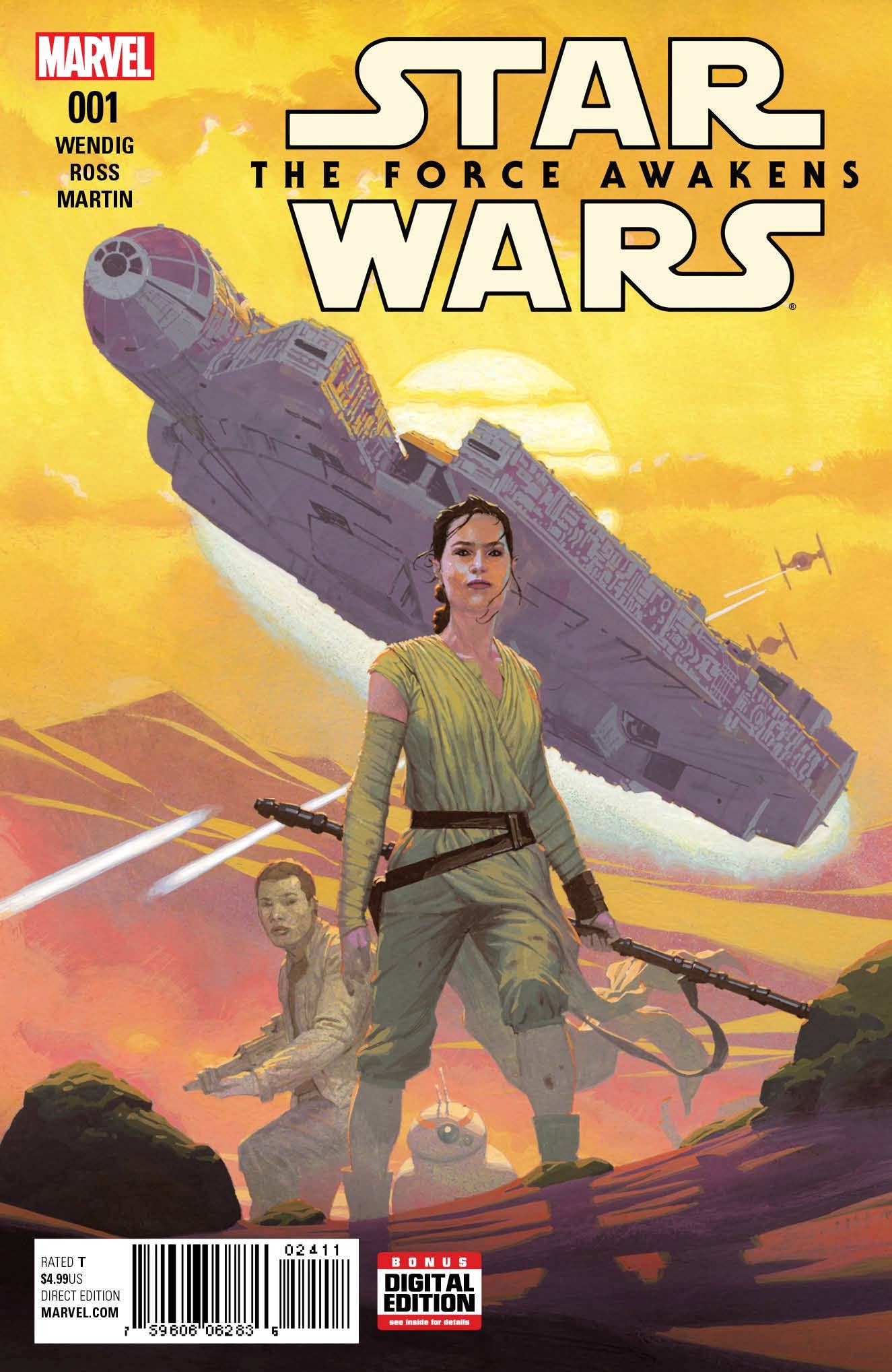 STAR WARS FORCE AWAKENS ADAPTATION #1 (OF 5) COVER