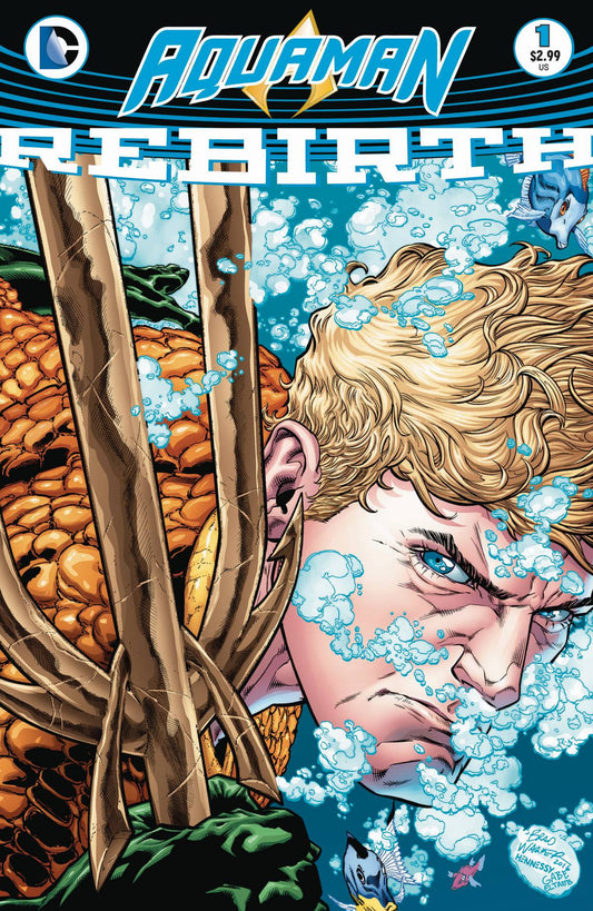 AQUAMAN REBIRTH #1 COVER