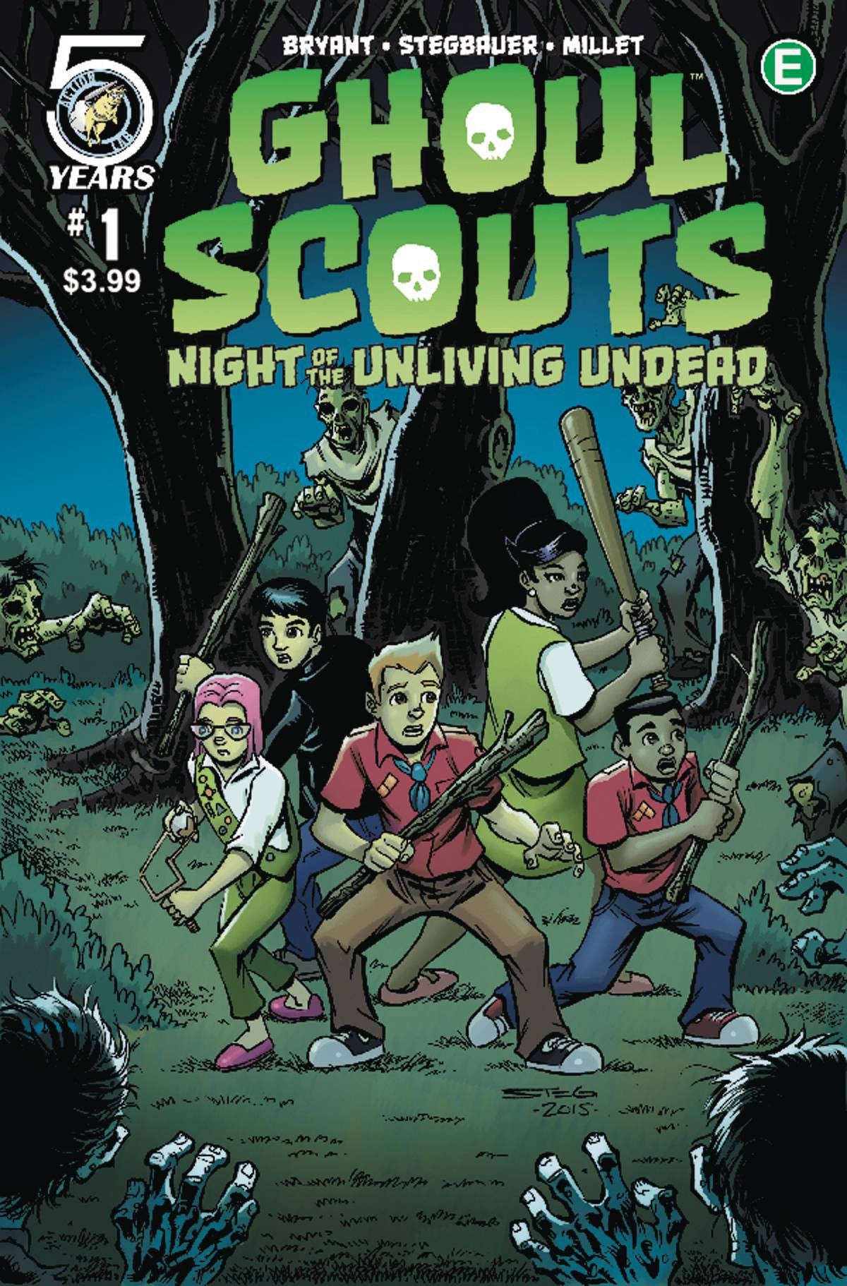 GHOUL SCOUTS NIGHT OF THE UNLIVING UNDEAD #1 CVR A STEGBAUER COVER