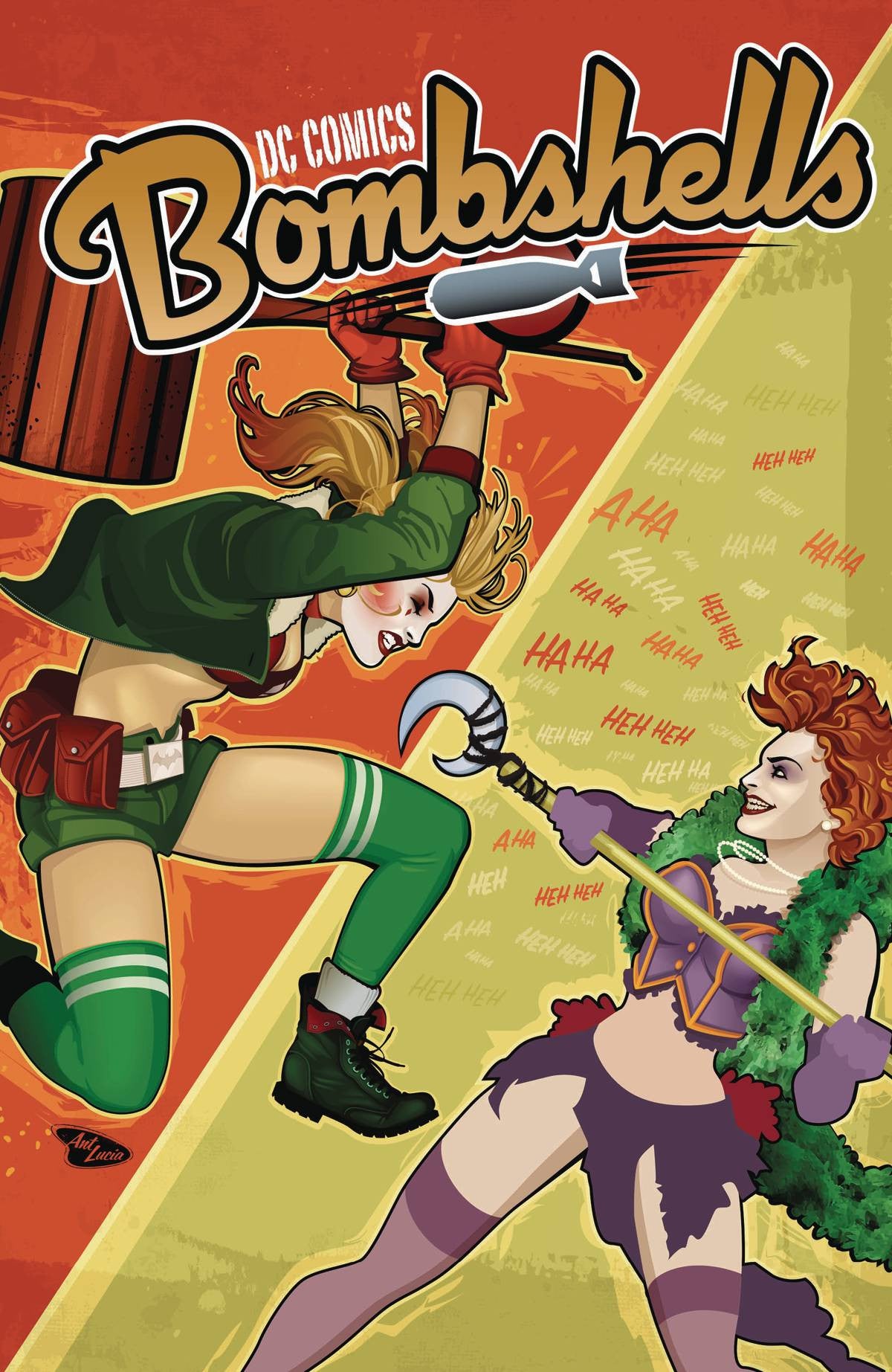 DC COMICS BOMBSHELLS #14 COVER