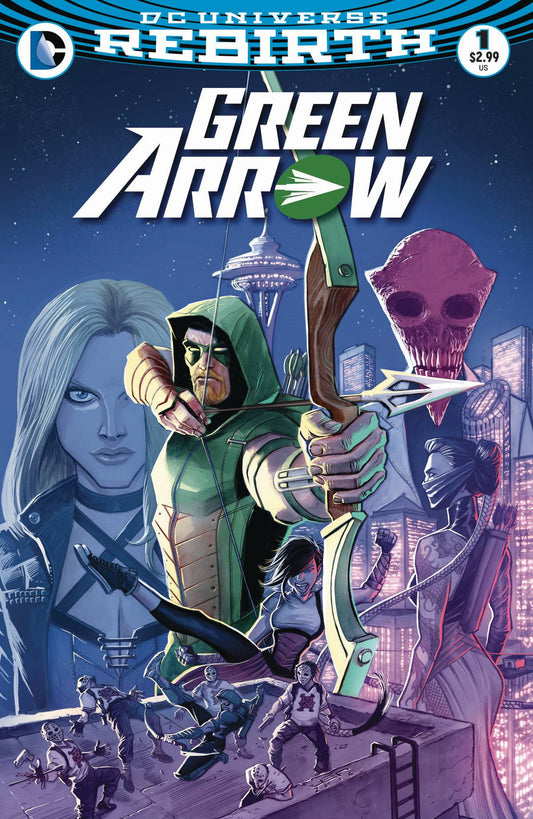 GREEN ARROW #1 COVER