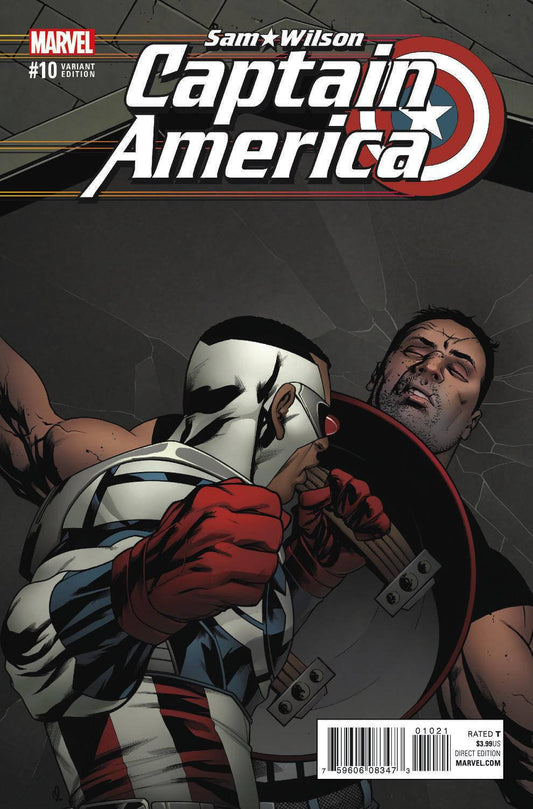 CAPTAIN AMERICA SAM WILSON #10 CW REENACTMENT VAR CW2 COVER