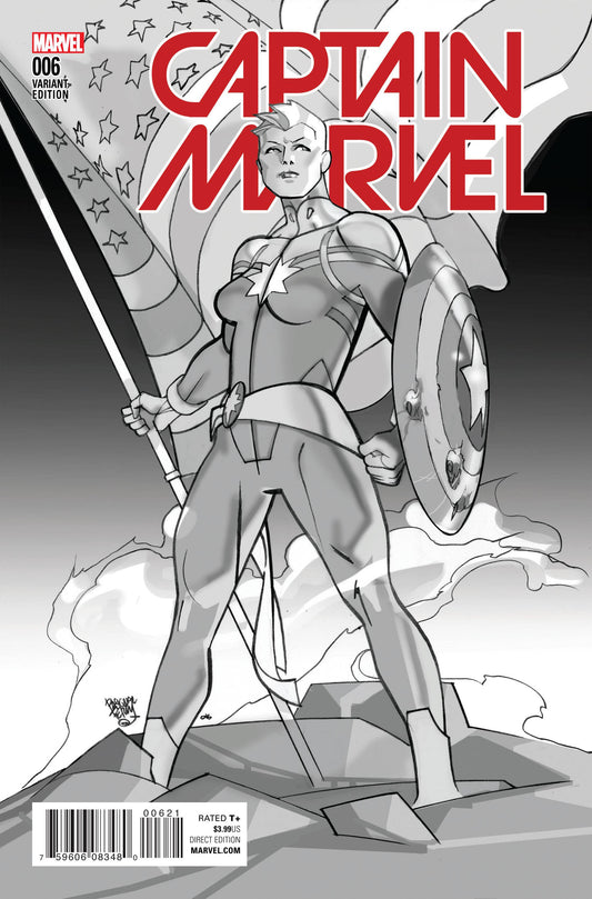 CAPTAIN MARVEL #6 CW REENACTMENT VAR CW2 COVER