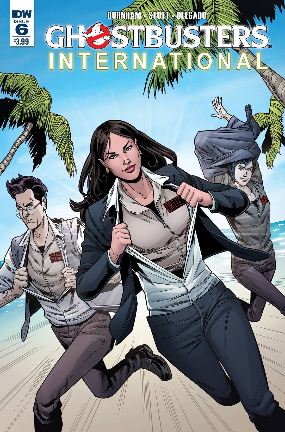 GHOSTBUSTERS INTERNATIONAL #6 COVER