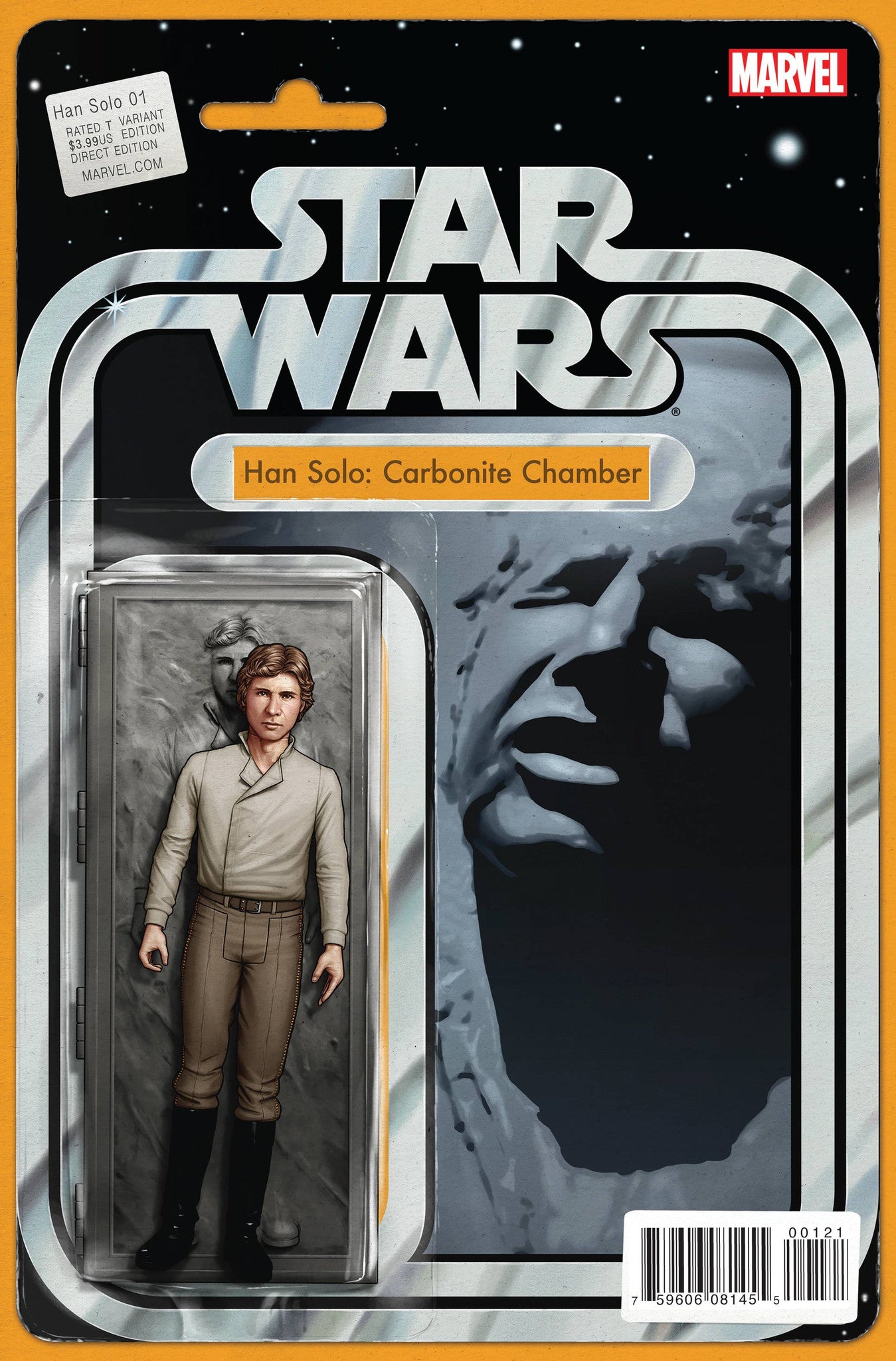 STAR WARS HAN SOLO #1 (OF 5) CHRISTOPHER ACTION FIGURE VARIANT COVER