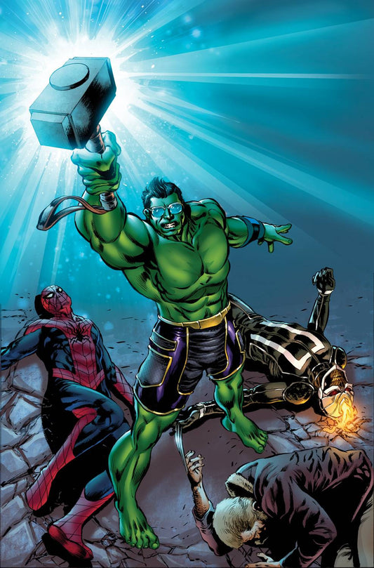 TOTALLY AWESOME HULK #7 CW REENACTMENT VAR CW2 COVER