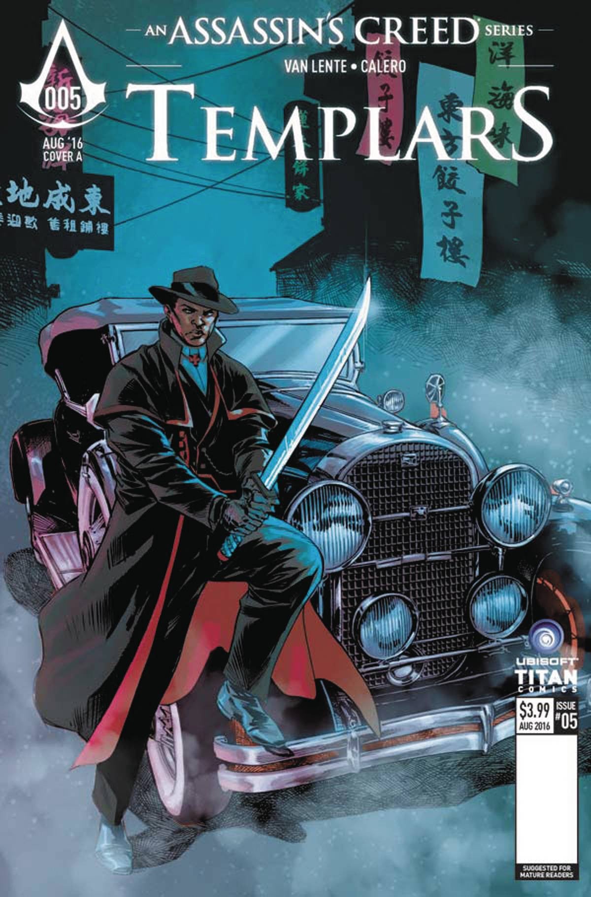 ASSASSINS CREED TEMPLARS #5 CVR A JOHNSON (MR) COVER