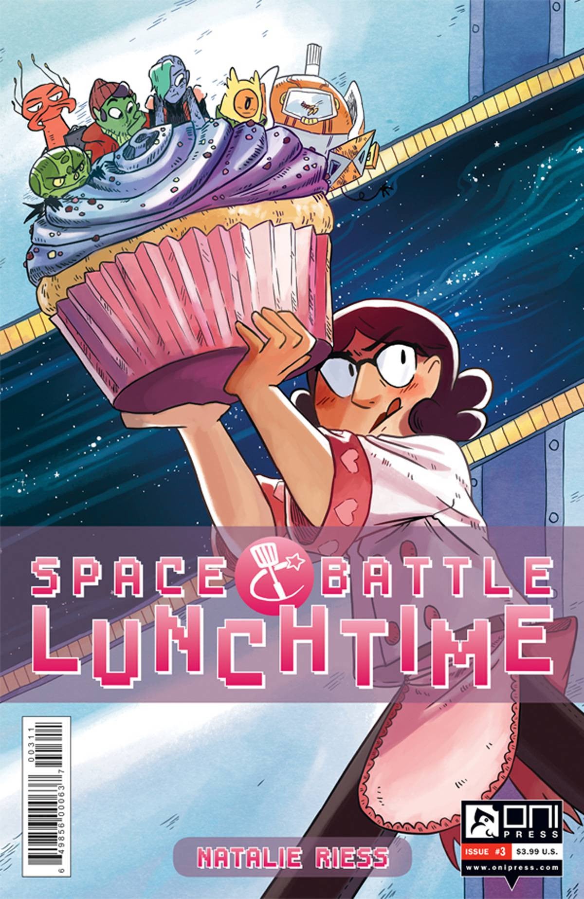 SPACE BATTLE LUNCHTIME #3 (OF 8) COVER