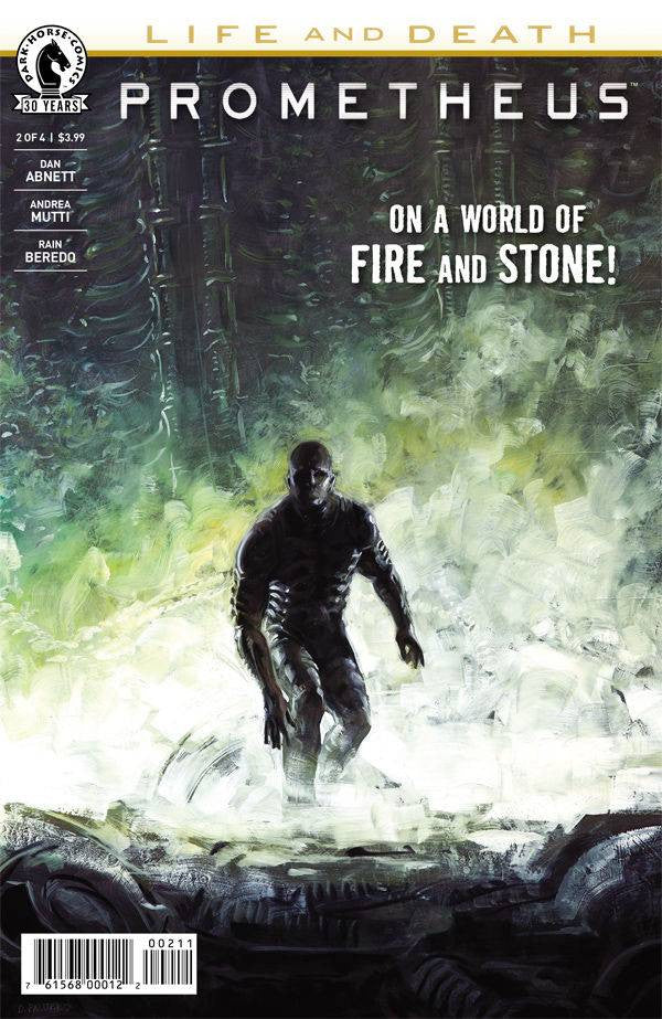PROMETHEUS LIFE AND DEATH #2 COVER