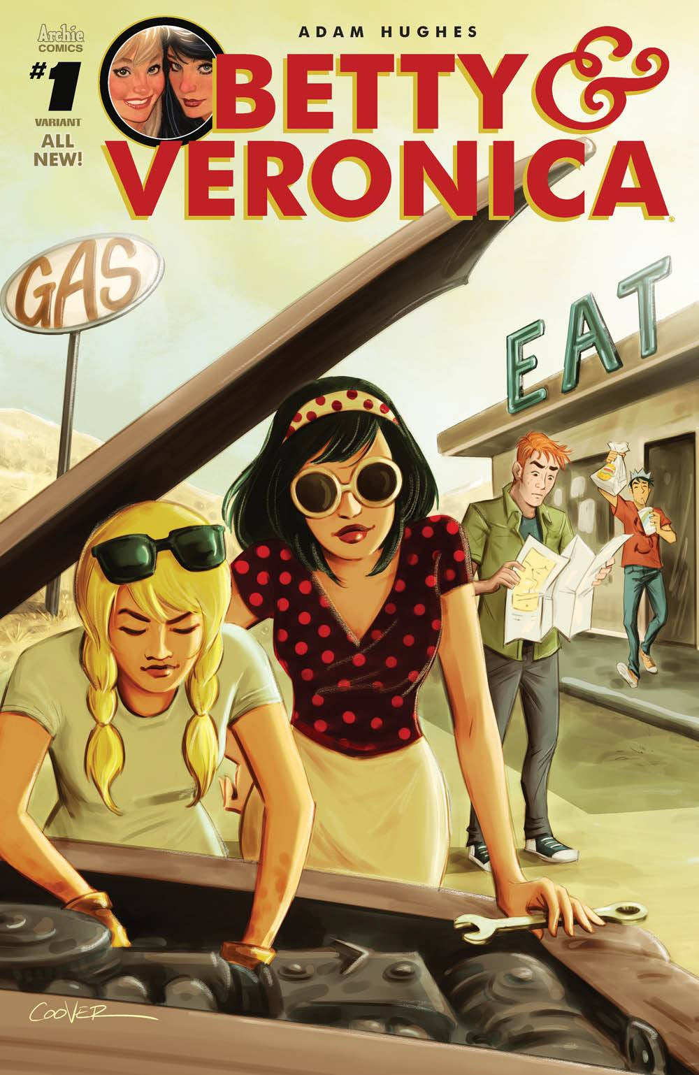 BETTY & VERONICA #1 CVR F VARCOLLEEN COOVER COVER