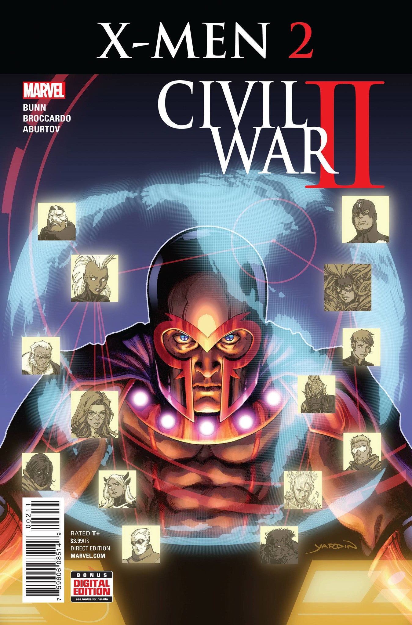 CIVIL WAR II X-MEN #2 (OF 4) COVER