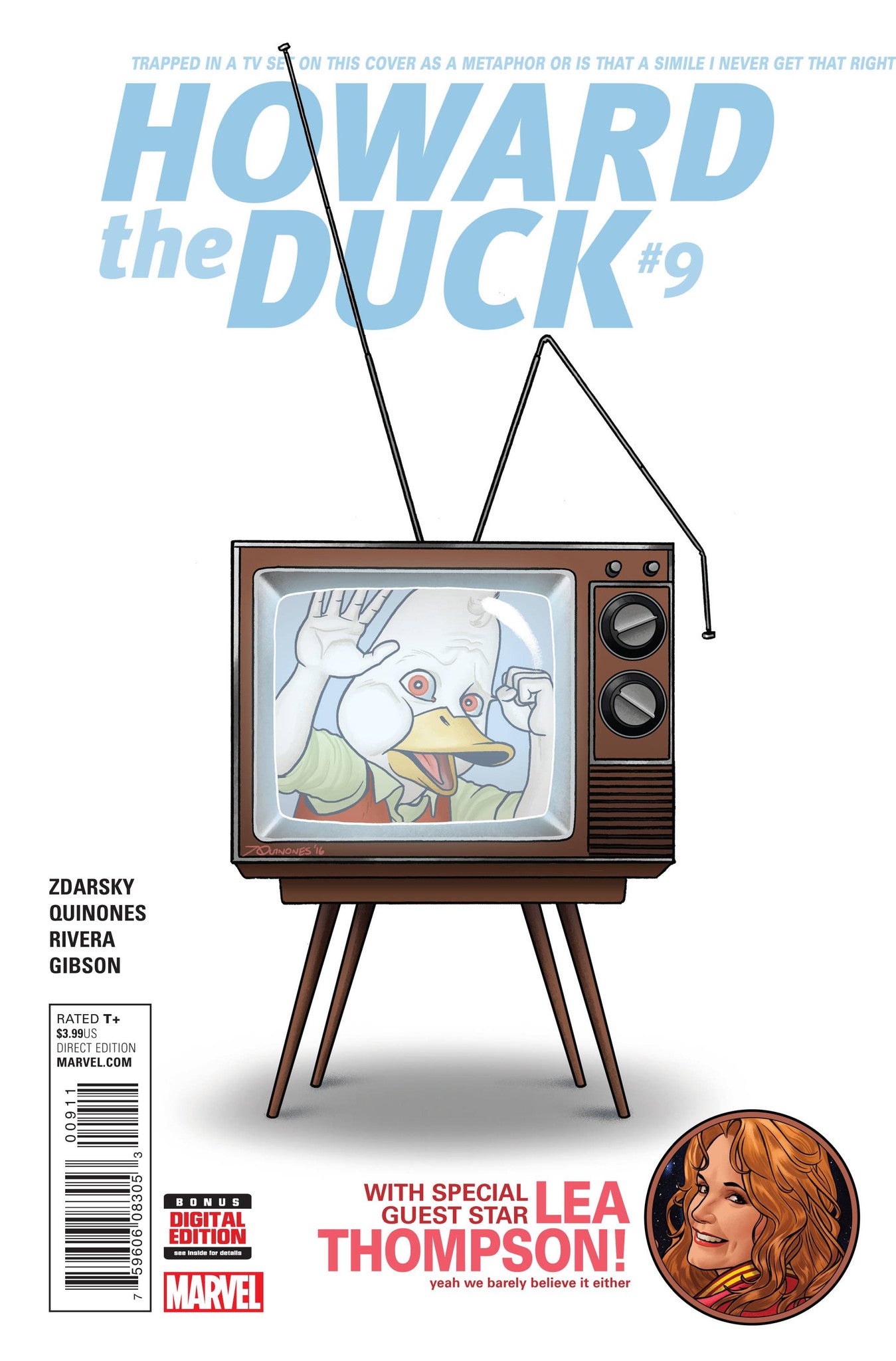 HOWARD THE DUCK #9 COVER